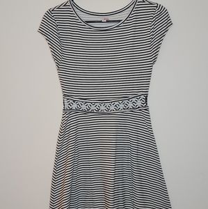 Bongo black and white striped dress!